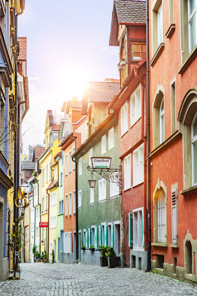 blick in die Lindauer Innenstadt